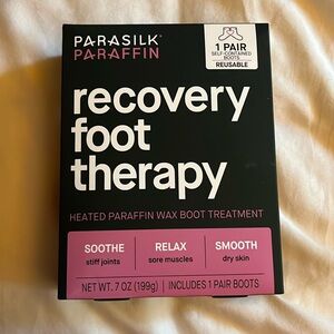 Parasilk Parafin recovery  foot therapy.